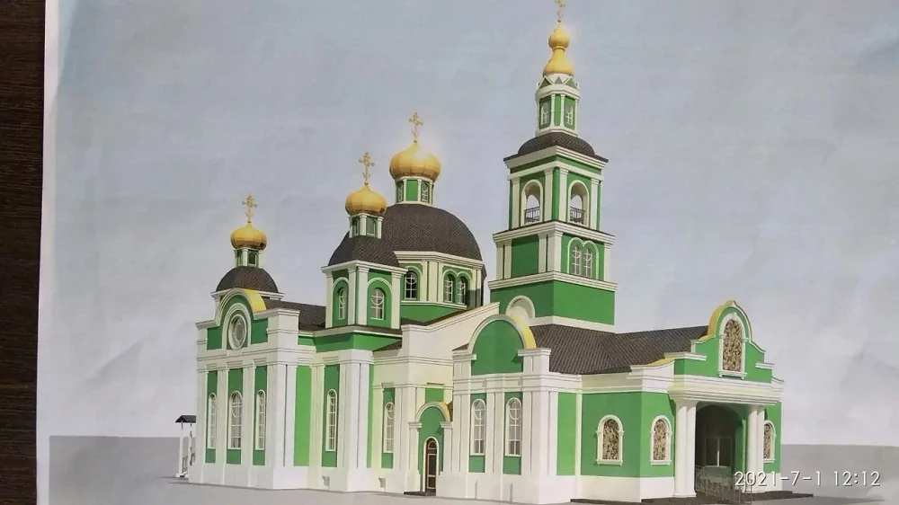 В Армавире на месте дореволюционного Свято-Троицкого храма возводят новый