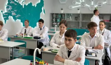 Современный профориентационный кабинет химии открыли в школе №2 Усть-Лабинска