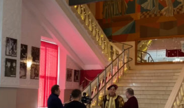В армавирский театр приехала съёмочная группа «Кубань 24»
