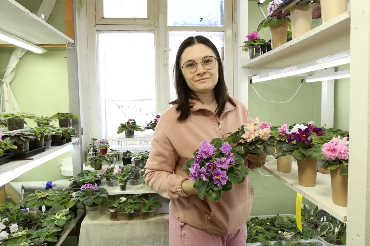 Марина Токарева в ожидании ребенка превратила свою жизнь в цветы