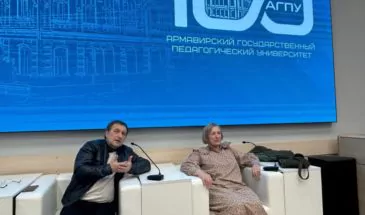 Армавир посетили писательница Ирина Медведева и режиссёр-документалист Валерий Татаров