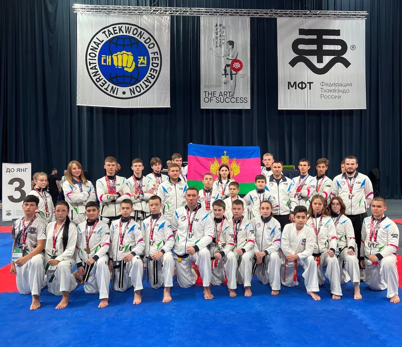 33 медали завоевали армавирские тхэквондисты в Подмосковье