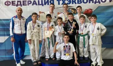 Все армавирские тхэквондисты, посетившие Кубок Кавказских Минеральных Вод, стали его призёрами