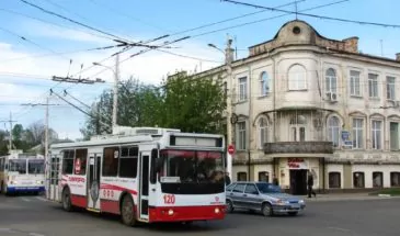 Из-за аварии изменили маршруты движения троллейбусов