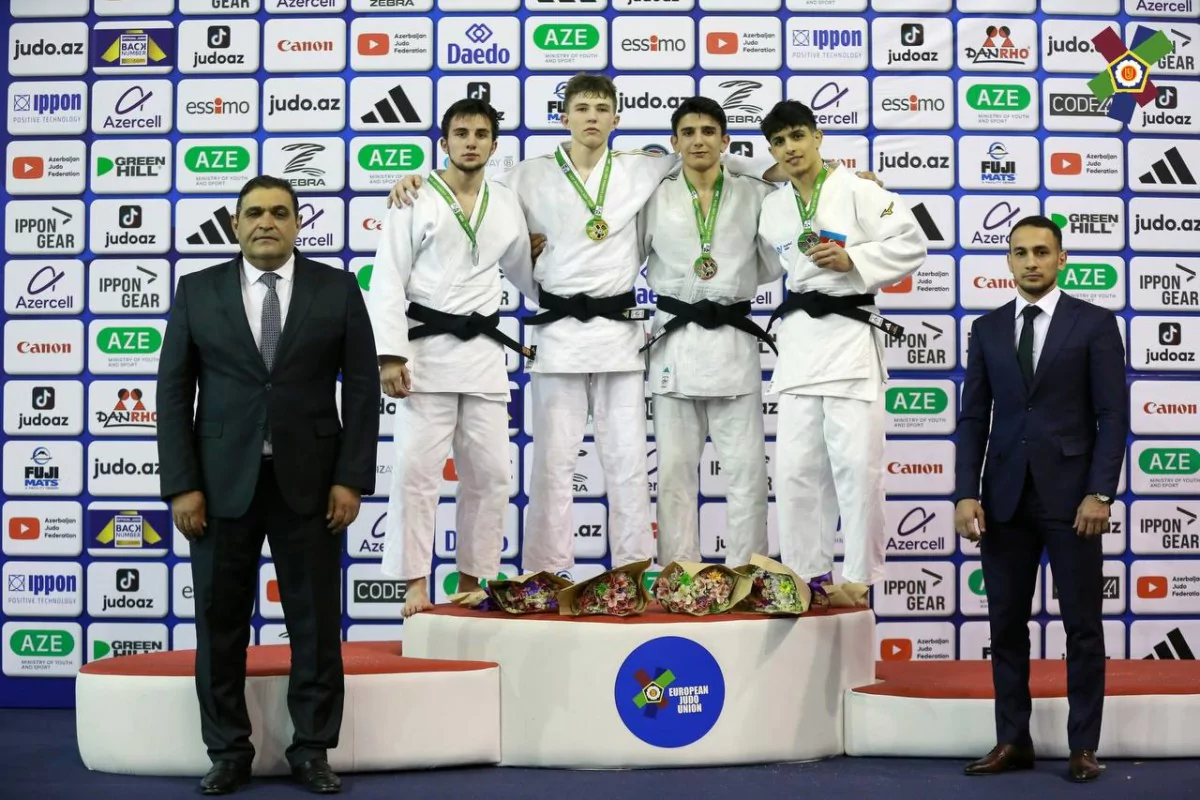 17-летний Ярослав Бунаков завоевал золотую медаль на юношеском Кубке Европы по дзюдо
