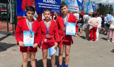 Три медали завоевали самбисты из Старой Станицы на Всероссийском турнире