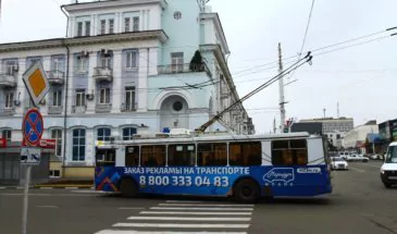 Сегодня изменится движение троллейбуса №27, ходящего по маршруту «Азовская — Обувная фабрика»
