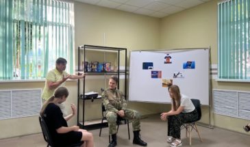 В клубе по месту жительства «Вятич» подростки сыграли в «Евгении Онегине»