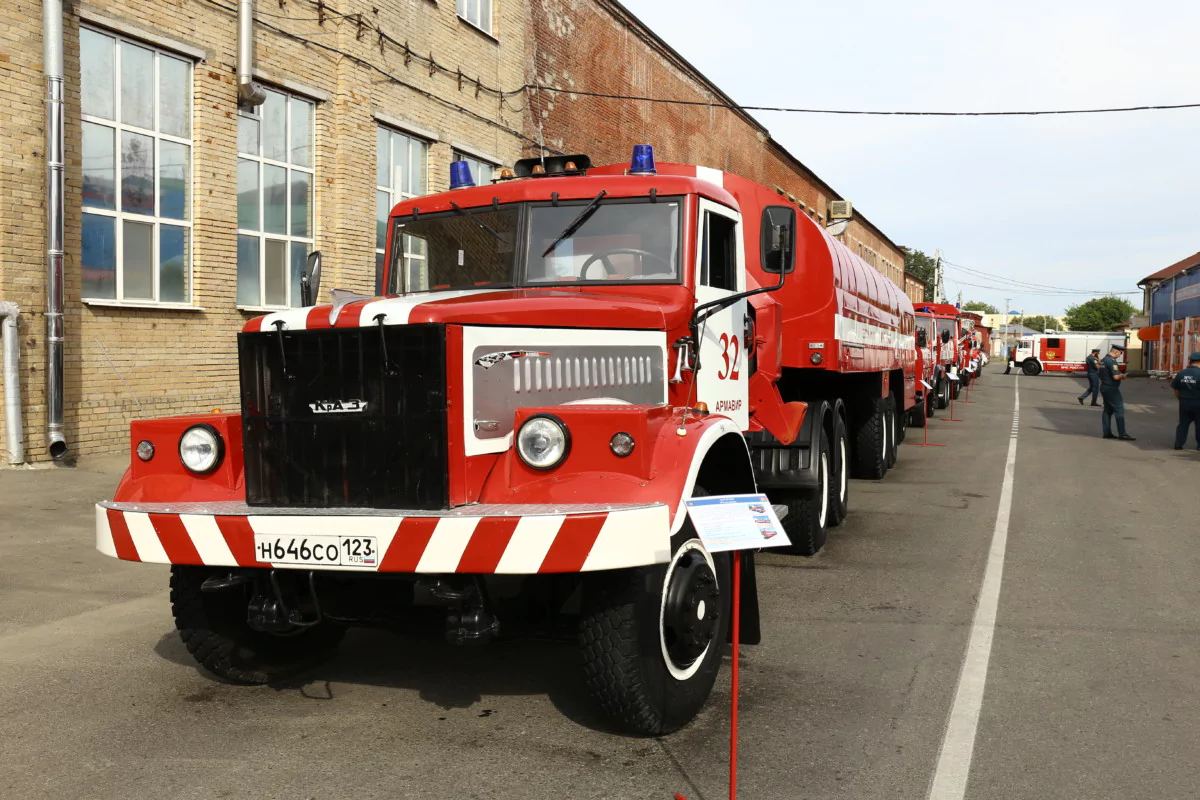 В Армавире сегодня встречаются руководители 14 пожарно-спасательных отрядов Кубани