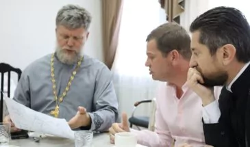Депутат Госдумы Андрей Дорошенко и священнослужители обсудили возведение в Северном микрорайоне главного храма Армавирской епархии
