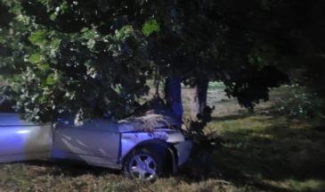 Вчера вечером в ДТП погиб водитель и пострадал ребёнок
