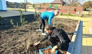 В Красной Поляне территорию у сельского клуба превращают в культурное пространство