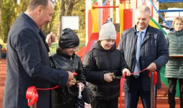 В Старой Станице открыли третью детскую площадку. Их возвели в рамках проекта «Инициативное бюджетирование»