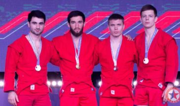 Четыре медали завоевали армавирские самбисты на Кубке России