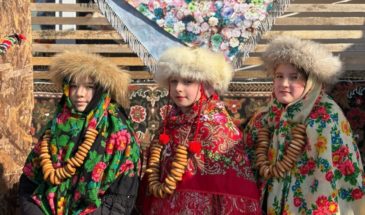 Масленичные гуляния прошли сегодня в школе № 12