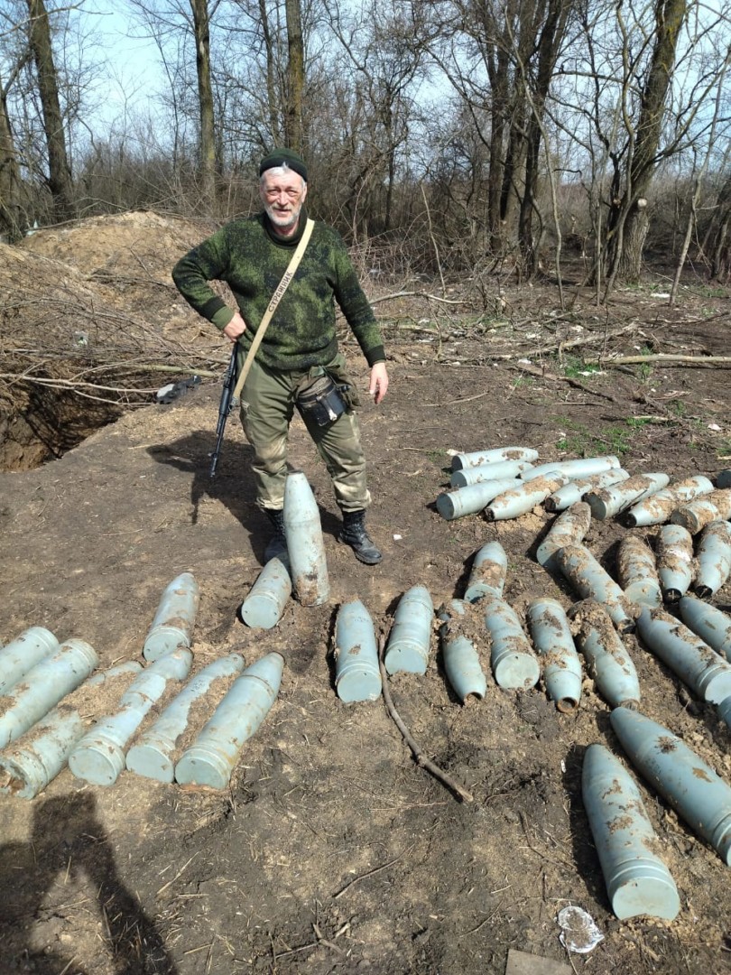 Алексея Четверова наградили медалью «За отвагу»