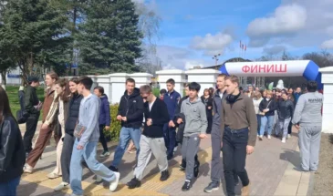 10 000 шагов прошли армавирцы в парке «Сфинксы»