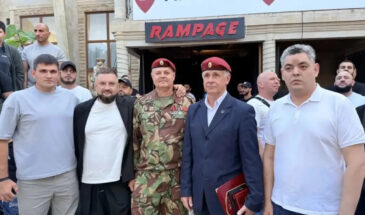 Ветераны спецназа рассказали спортсменам из Хадыженска про испытания на право носить краповый берет