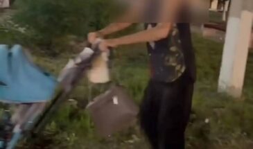 Установили личность пьяной матери с голым ребёнком