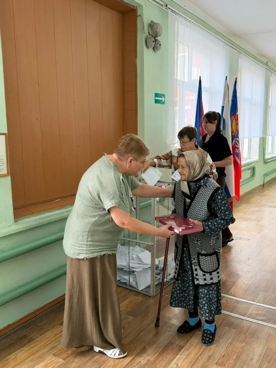 Труженица тыла Вера Ивановна Вильниченко за свои 96 лет ни разу не пропустила выборы