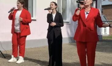 «Матушка-земля» прозвучала сегодня на избирательном участке школы № 2