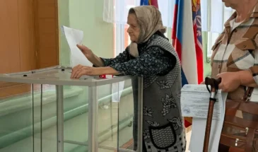 Труженица тыла Вера Ивановна Вильниченко за свои 96 лет ни разу не пропустила выборы
