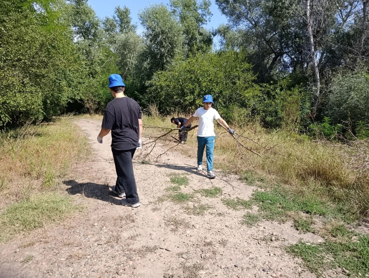 Более 20 кг мусора собрали на экотропе в хуторе Красная Поляна