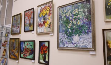 Династия художников Марахиных представила работы в Выставочном зале дома Дангулова